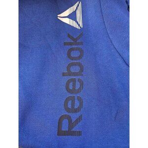 Reebok Boys Energetic Crewneck Cobalt Sweatshirt L 10/12 Cotton Blend Comfortabl